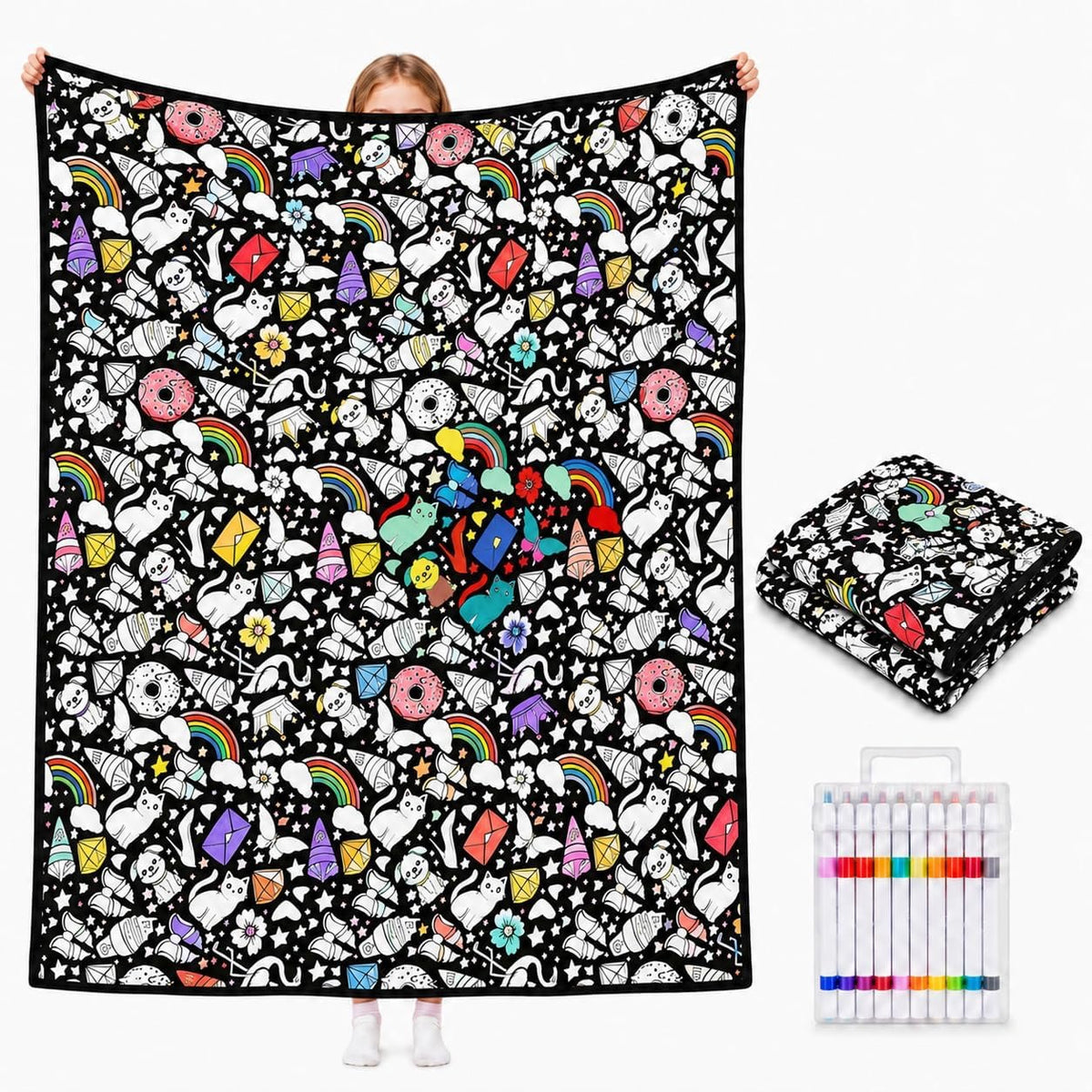DIY Coloring Blanket ποΈπ¨