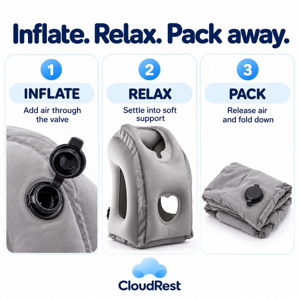 Travel Restorative Neck Pillow